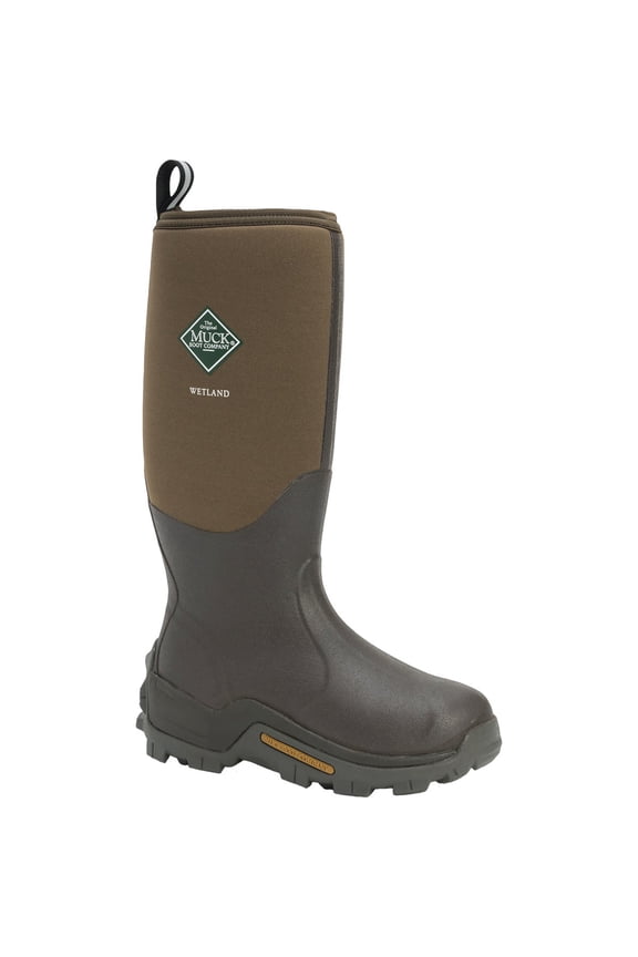 Muck Wetland Rubber Premium Men's Field Boots,Bark,Men's 9 M/Women's 10 M