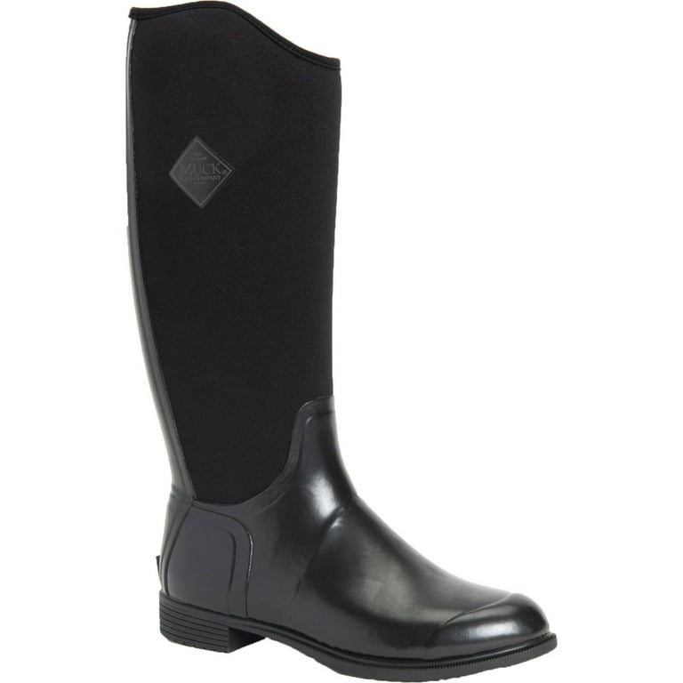Muck Women s Derby Tall Rubber Black Walmart