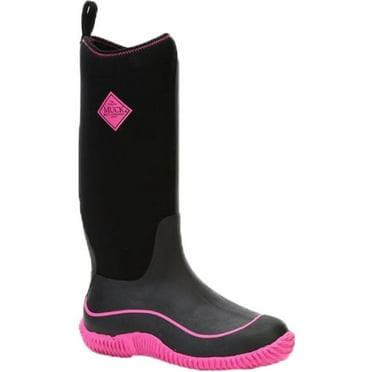 Muck Women's Hale, Black/Hot Pink
