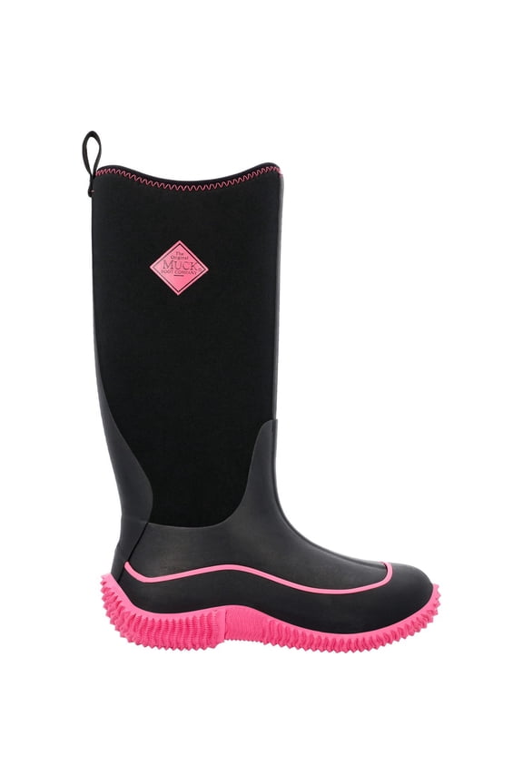 Muck Women's Hale, Black/Hot Pink