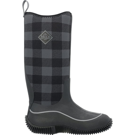 Muck Women's Hale, Plaid Black