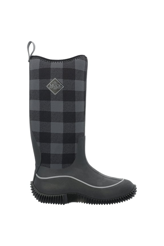 Muck Women's Hale, Plaid Black