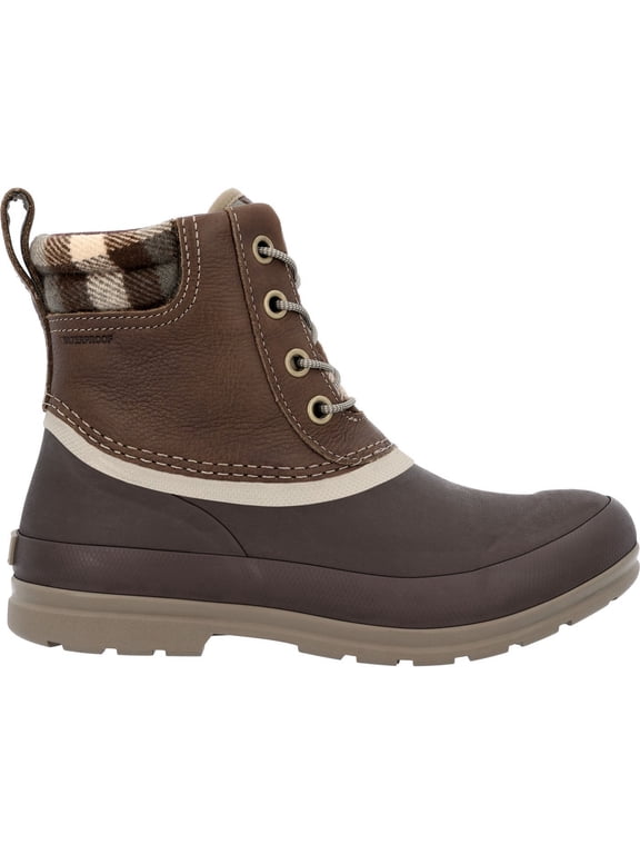 Women's Originals Leather Duck Boot, Brown, Size 11(M)