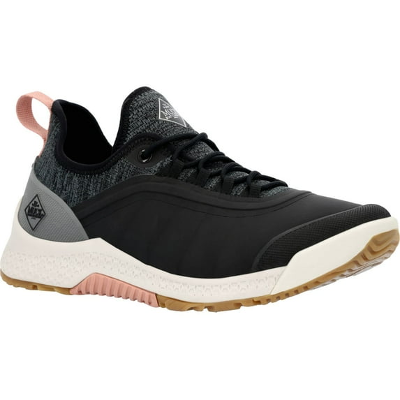 Muck Women's Outscape Lace Up, Black / Muted Clay