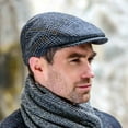 thumbnail image 1 of Mucros Weavers Adult Irish Wool Trinity Flat Cap- 601, Large, 1 of 5