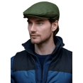 thumbnail image 1 of Mucros Weavers Irish Trinity Flat Cap Wool Tweed Newsboy Vintage Hat Made in Ireland, 1 of 4