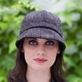 thumbnail image 1 of Mucros Weavers Irish Tweed Flapper for Women (Dark Brown), 1 of 1