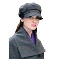 thumbnail image 1 of Mucros Weavers Irish Women's 100% Wool Tweed Newsboy Hat Made in Ireland, 1 of 4