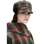 Mucros Weavers Irish Womens 100% Wool Tweed Newsboy Hat Made in Ireland