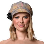 Mucros Weavers Irish Womens 100% Wool Tweed Newsboy Hat Made in Ireland