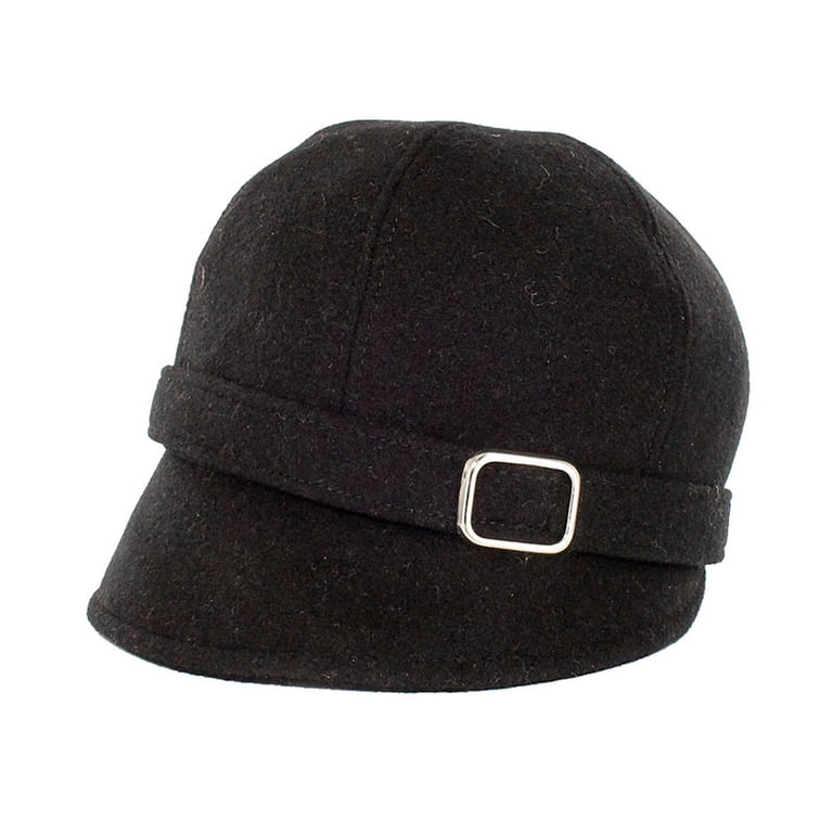 Vintage Flapper Style Wool Hat, One Size Fits Most, Made in Ireland Irish Womens Flapper Caps | Weavers of Ireland main image 4