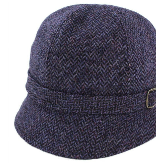 Mucros Weavers Irish Women's Flapper Hat Wool Tweed Made in Ireland