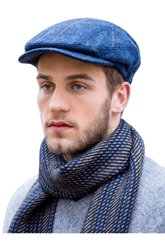 Men's 100% Wool Tweed Flat Kerry Flat Cap Made in Ireland