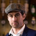 thumbnail image 1 of Mucros Weavers Men's Adult Irish Tweed Driving Cap, Gray, Large, 1 of 7