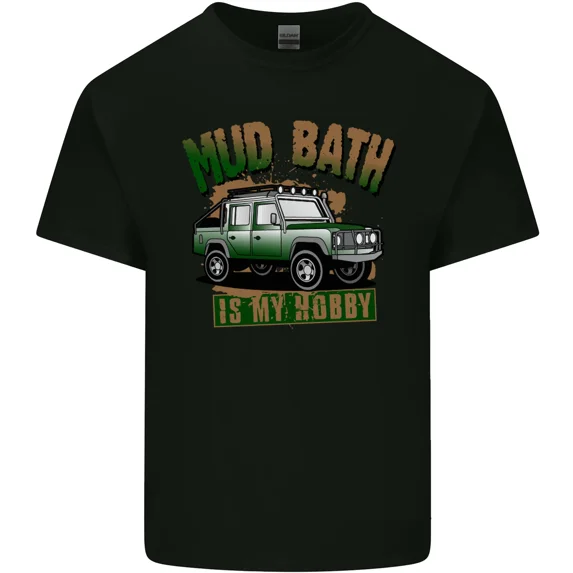 Mud Bath Is My Hobby Funny 4x4 and Off-Roading and Unisex T-Shirt