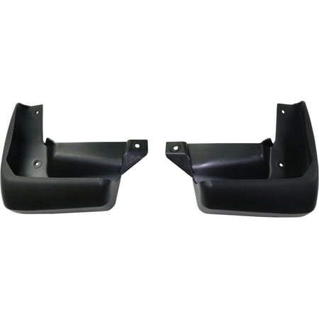 Mud Flaps Compatible with 2016-2021 Honda Civic Front, Left Driver and Right Passenger Set of 2