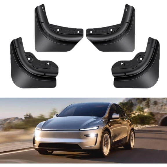 Mud Flaps Compatible with Tesla New Model Y 2025 2026 Refresh Juniper (New Model Y Juniper 2025 2026)