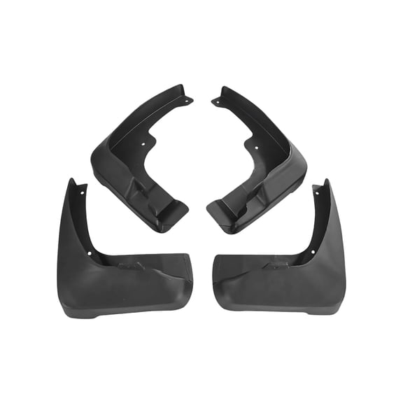 Mud Flaps For Toyota Camry 2007-2011 Car Accessories, Custom No Drilling Mudflaps Set Of 4PCS, Front & Rear Splash Guards-black