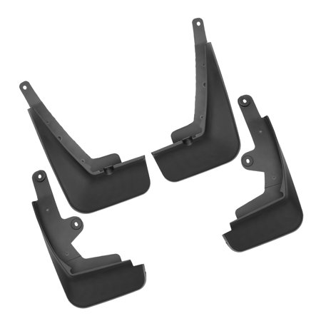 Mud Flaps Kit Compatible for Mazda CX-30 2020-2023 Quality Plastic Black Front and Rear Splash Guards