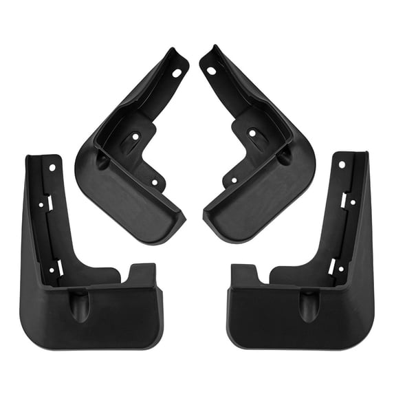 Mud Flaps Mud Guards For Toyota Camry Sport SE/XSE 2024, Front And Rear Splash Guards Tire Protector, Custom No Drilling Fender-black