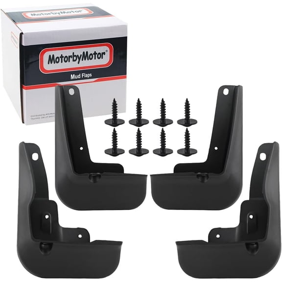 Mud Flaps Splash Guard for 2018 2019 2020 2021 Toyota Camry (SE XSE Model Only) Mud Guards, Front and Rear Pre-Drilled Mudguards Mudflaps w/Hardware 4pc Set