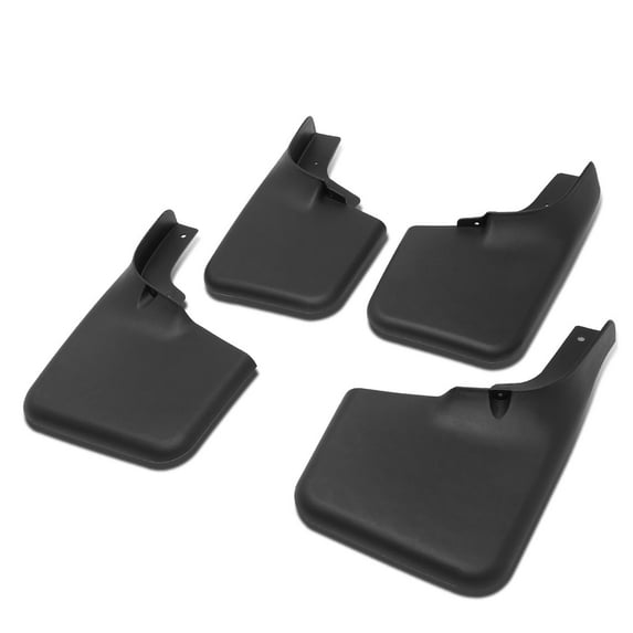DNA Motoring For 04-14 Ford F150 W/ OE Fender Flares Front+Rear Wheel Mud Guard Splash Flaps