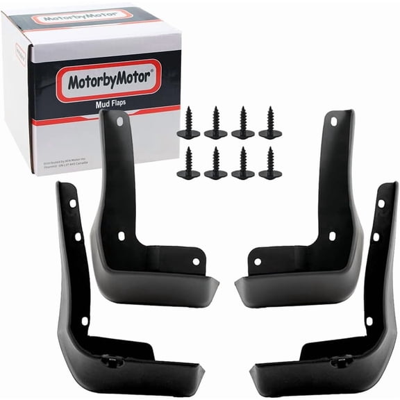 Mud Flaps Splash Guard for 2018 2019 2020 2021 2022 Honda Accord Mud Guards, Front and Rear Pre-Drilled Mudguards Mudflaps w/Hardware 4pc Set
