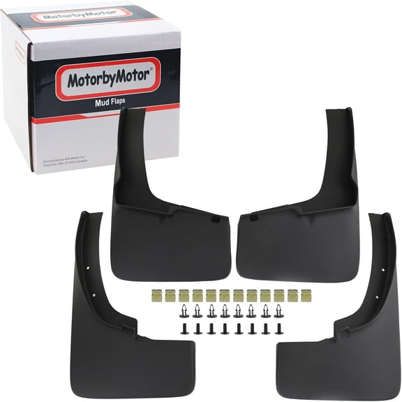 Mud Flaps Splash Guard for 2019-2023 Ford Ranger Off-Road Mud Guards, Front and Rear No Drilling Required Mudguards Mudflaps Fenders w/Hardware