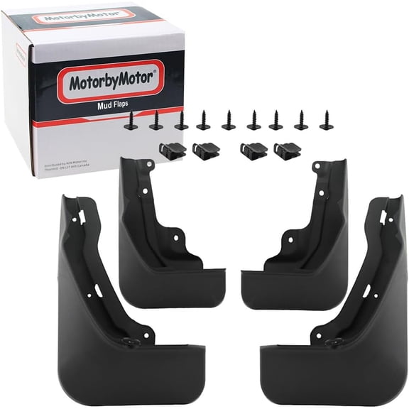 Mud Flaps Splash Guard for 2023 2024 2025 2026 Honda CR-V Mud Guards, Front and Rear Pre-Drilled Mudguards Mudflaps w/Hardware 4pc Set