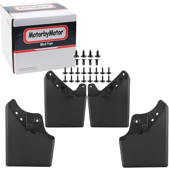 Mud Flaps Splash Guard for 2024 2025 Toyota Tacoma Mud Guards, Front and Rear Pre-Drilled Mudguards Mudflaps w/Hardware 4pc Set