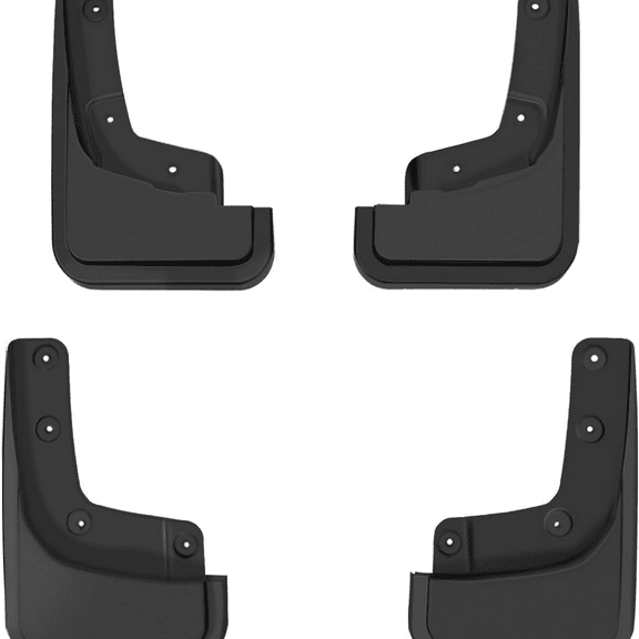 Mud Flaps Splash Guards Compatible with Ford Ranger 2024 2025 Accessories Auto Parts Heavy Duty Fender Front & Rear Mudguard 4PCS Fit Ranger XL, XLT, Lariat (Won't Fit Raptor)