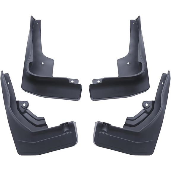 Mud Flaps for Mercedes-Benz GLC AMG 2020-2022 (Models with Running Boards), OEM Style Car Mudguard Fender Splash Guards,