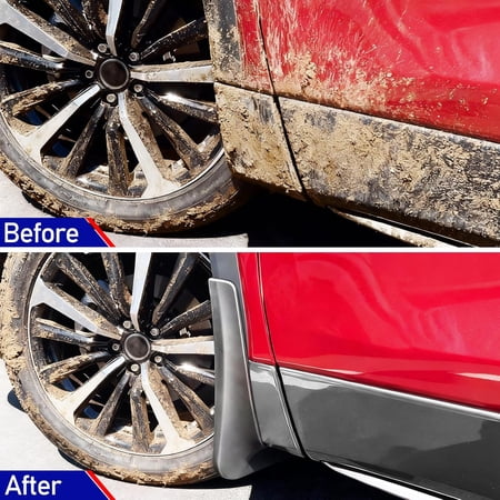 Mud Flaps for Palisade 2026 2025 All-Weather Front Rear Splash Guards No Drilling Required 4PCS Tire Protector Calligraphy Accessories