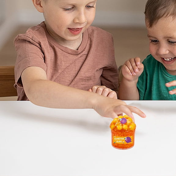 Mud Fluffy Bead Ice DIY Stress Children Kid Funny Toy Gift PP Ocean Clay Bull Head Glue Clay Sand Decompression Toy Kit Seashell Night Light with Star Lights Boys Lamp Bedroom Items for Boys