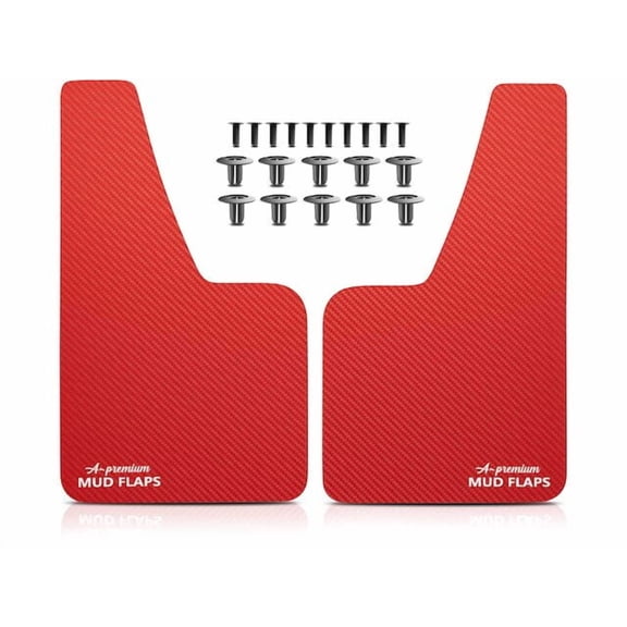 Mud Guard Set 2 - Compatible with 2011 - 2019 Ford Fiesta - Autopart Premium