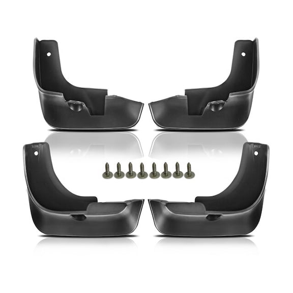 Mud Guard Set 4 - Compatible with 2007 - 2012 Toyota Avalon 3.5L V6 - Autopart Premium