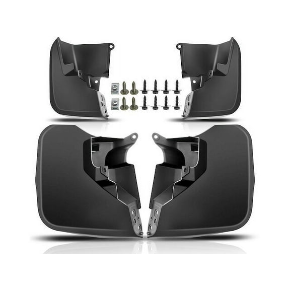 Mud Guard Set 4 - Compatible with 2007 - 2014 Toyota FJ Cruiser 4.0L V6 2008 2009 2010 2011 2012 2013