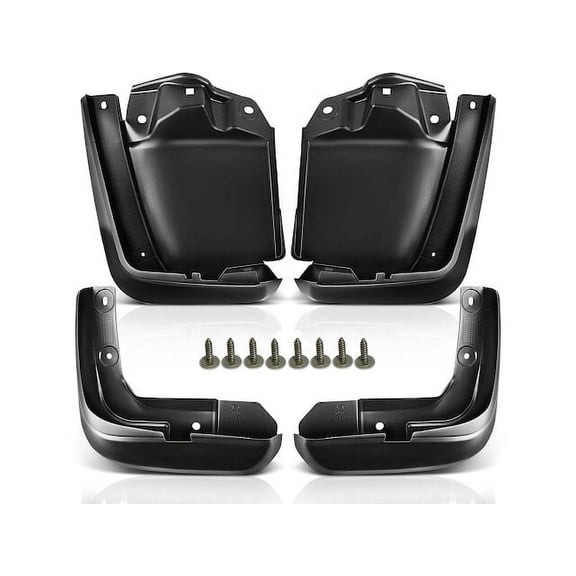 Mud Guard Set 4 - Compatible with 2012 - 2015 Honda Civic Sedan 2013 2014