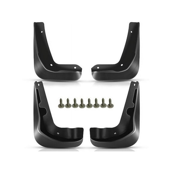 Mud Guard Set 4 - Compatible with 2012 - 2016 Ford Focus - Autopart Premium