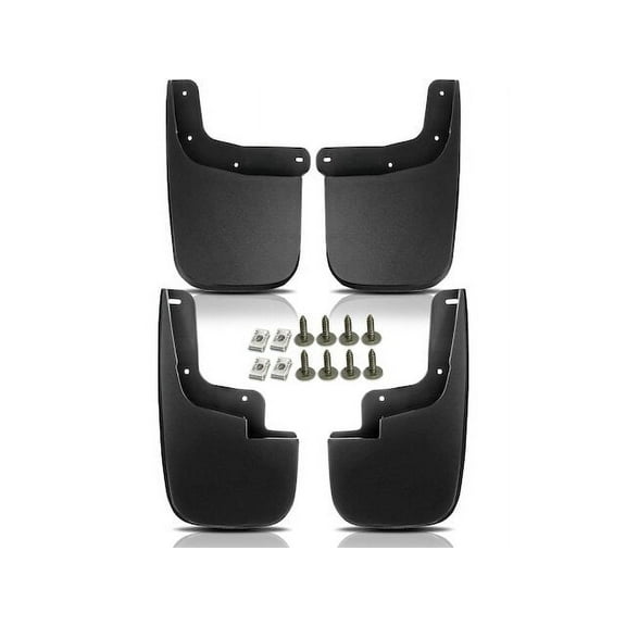 Mud Guard Set 4 - Compatible with 2023 Jeep Cherokee - Autopart Premium