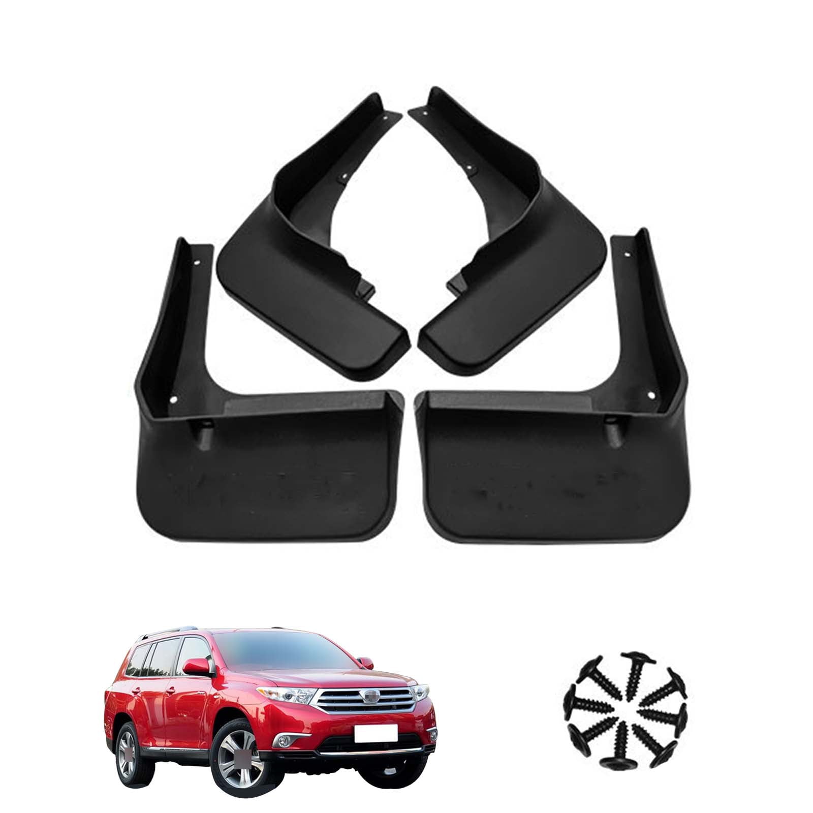 Mud Flaps For Toyota RAV4 2000-2005 | Front & Rear Splash Guards - Easy Install, All-Weather Protection, No Drilling Needed