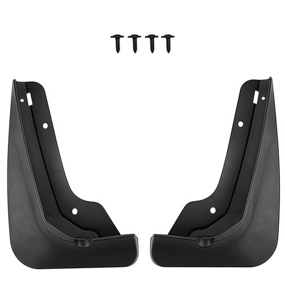 Mud Guards For Chevrolet Equinox ACTIV/LT/RS 2025, Splash Guards Molded Front&Rear Set-Black-Rear 2Pcs