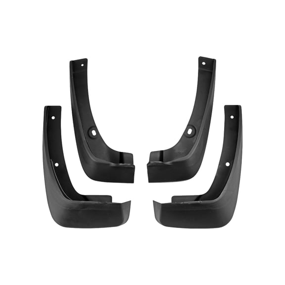 Mud Guards For Toyota Yaris 2008 2009 2010 2011 2012 2013, Custom No Drilling Mudguards For Car Tire Protector, Front And Rear Splash Guards 4PCS-black