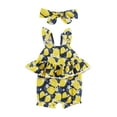 thumbnail image 1 of Mud Pie Baby Girls Lemon Bubble / Romper / One Piece, 1 of 1