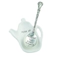 thumbnail image 1 of Mud Pie Caffeine Coffee Spoon Rest, White, 1 of 2