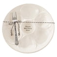 thumbnail image 1 of Mud Pie Deviled Egg Tray Set, White, 1 of 3