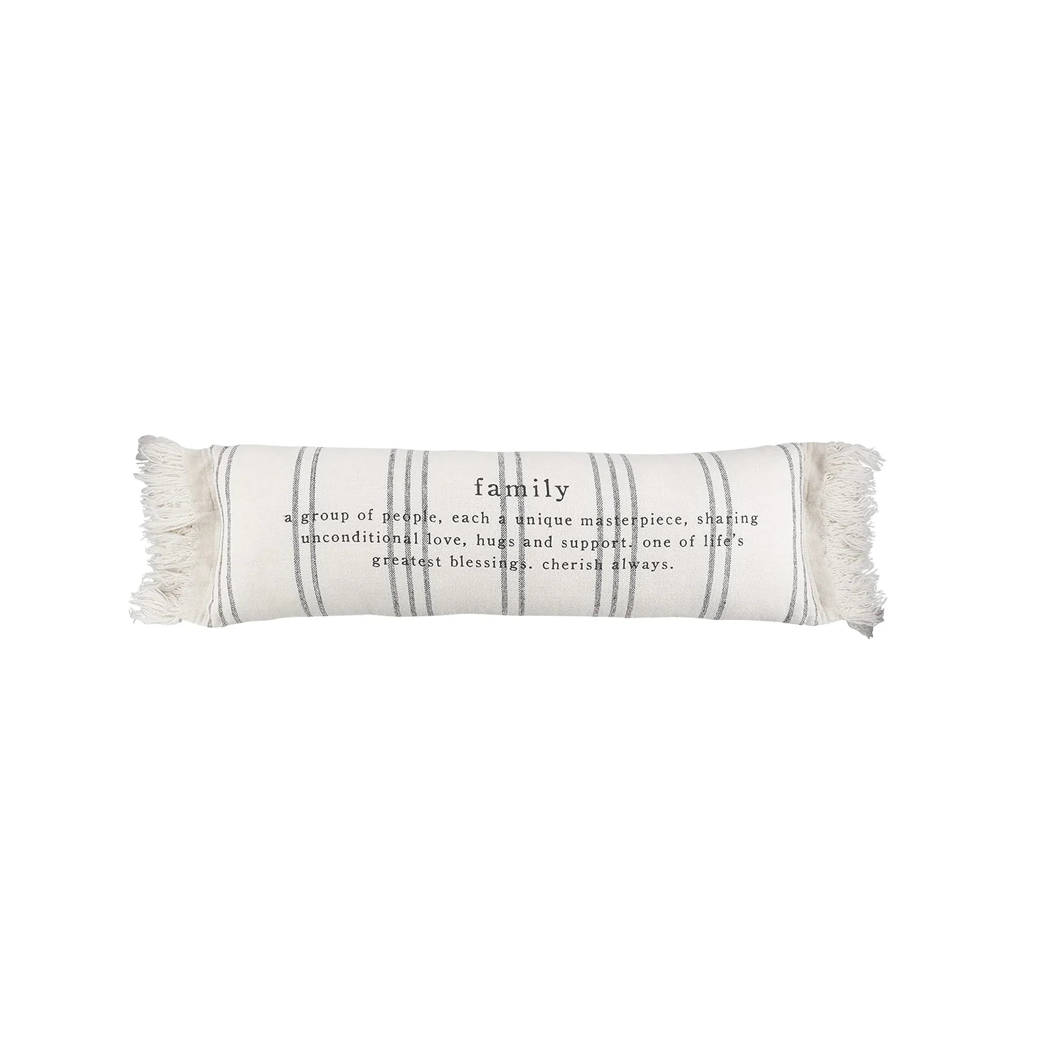 Mud Pie Family Definition Long Pillow Walmart