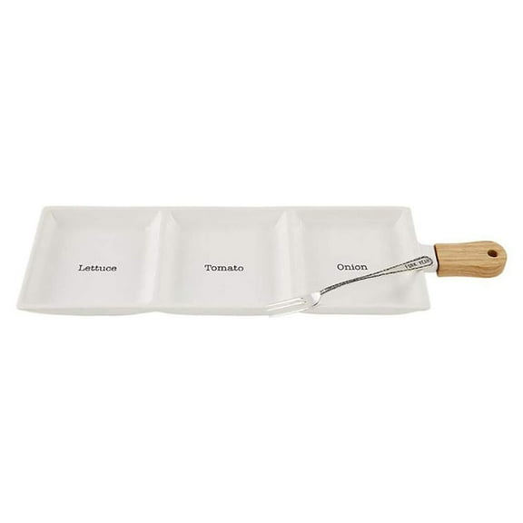 Mud Pie Garnish Bar Set Toppings Tray Set