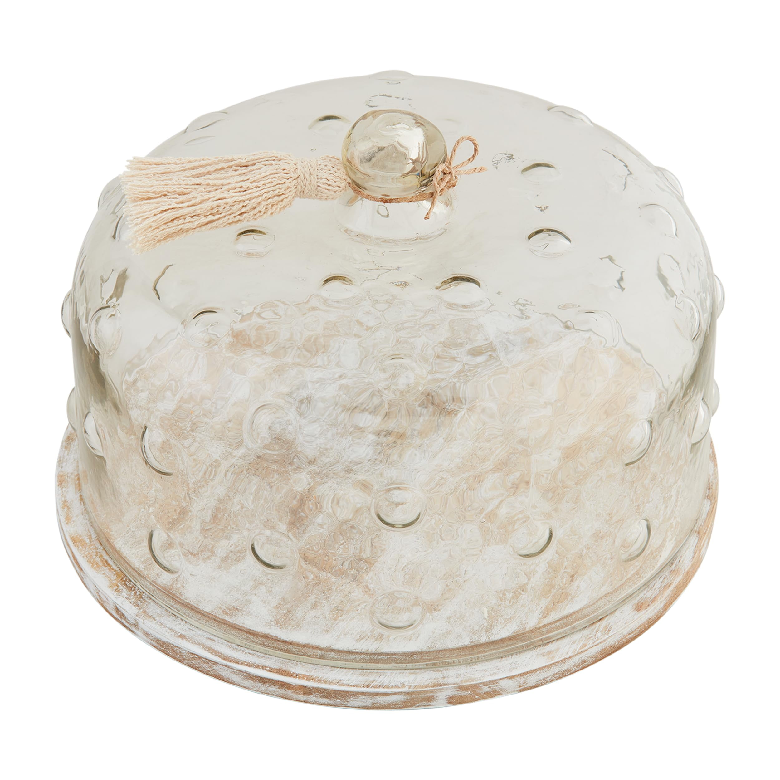 Mud Pie Hobnail Cake Dome - Thumbnail 4