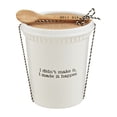 thumbnail image 1 of Mud Pie Lg Store Bought Container Set, 32 oz | Spoon 5", Large, 1 of 1